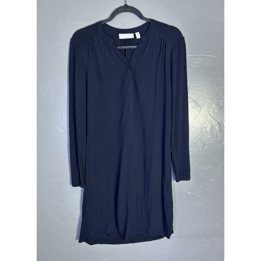 White Label by The White Company navy blue long-sleeve shift dress 4 Timeless